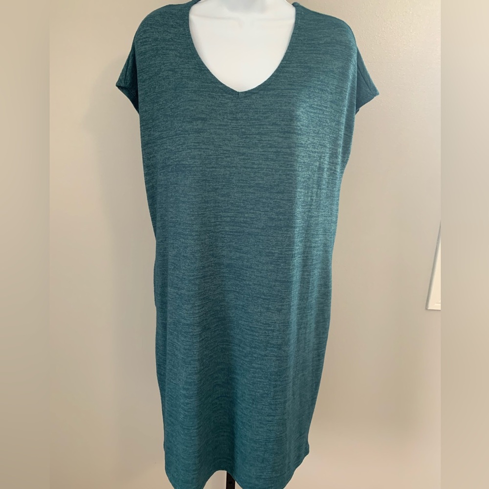 Time and Tru Teal Dress